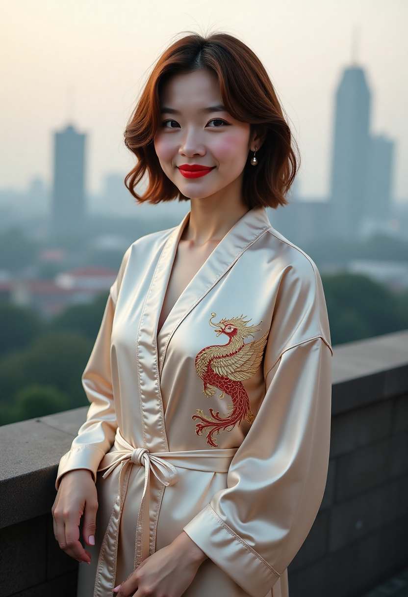 雾中观测站海报
